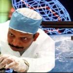 A scientist at work