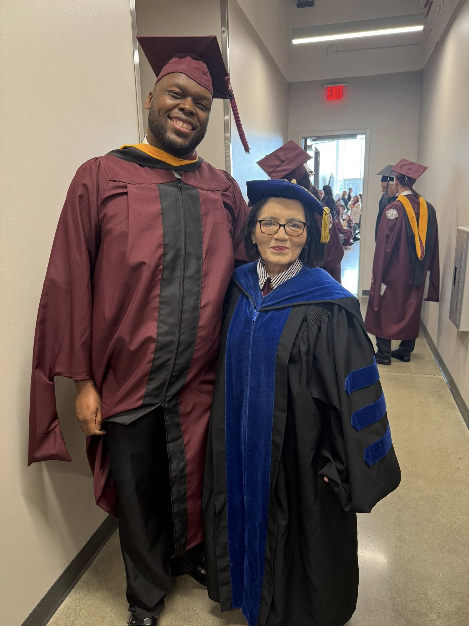Kevon Seay graduation