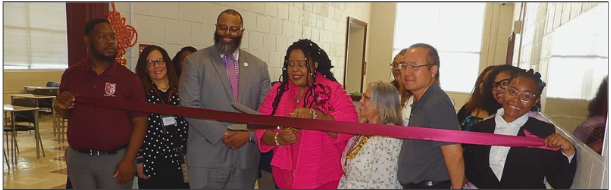 ribbon cutting photo