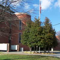 Flagpole near Patton Building