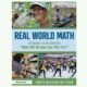 Book cover for Real World Math by Martha Washington Tyler; collage of people and activities with the subtitle 'An Answer to the Question What Will We Ever Use This For?'